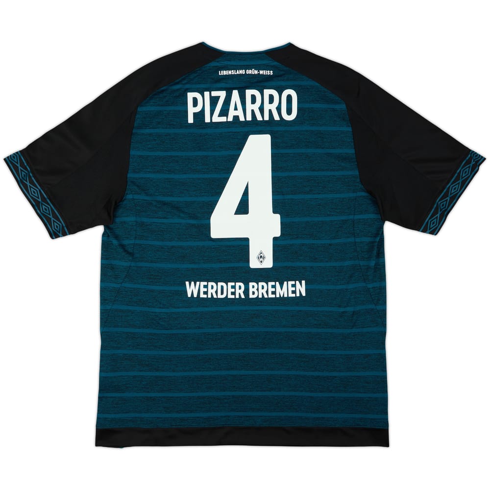 2018-19 Werder Bremen Away Shirt Pizarro #4 - 8/10 - (XL)