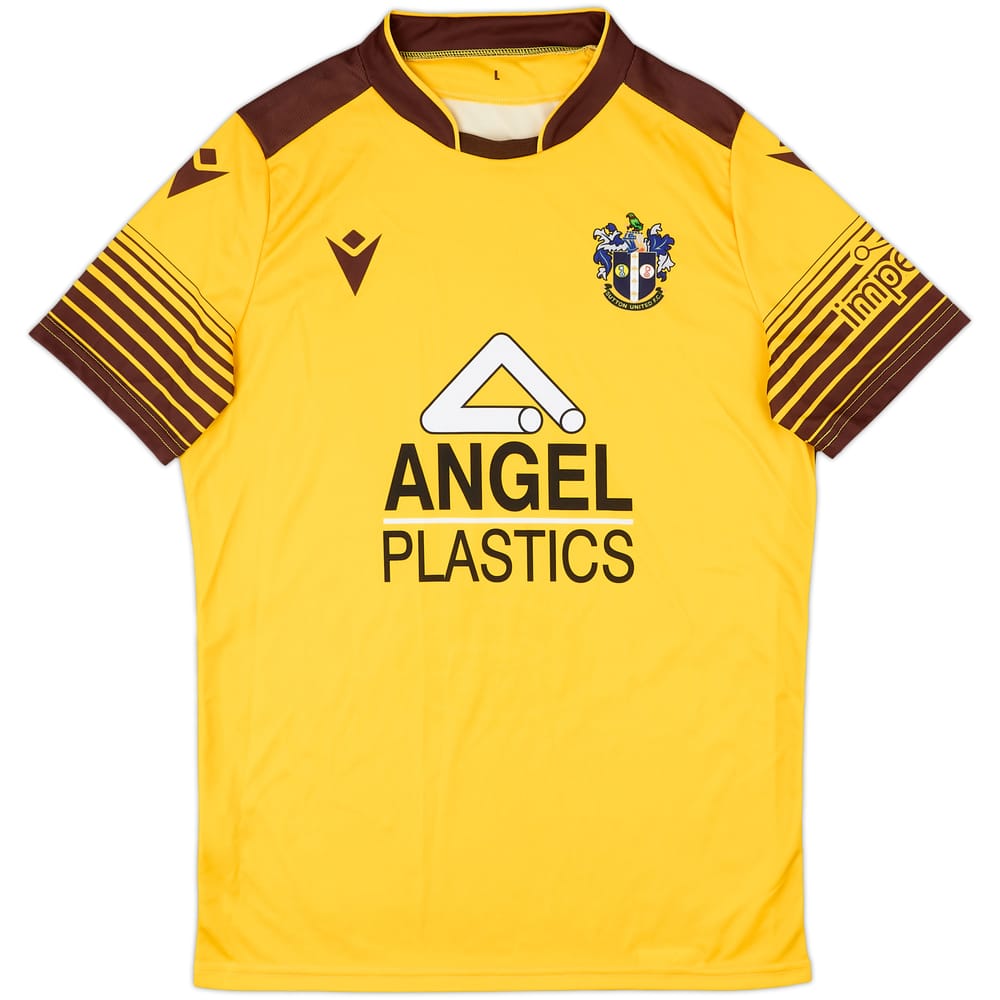 2020-21 Sutton United Home Shirt - 8/10 - (L)