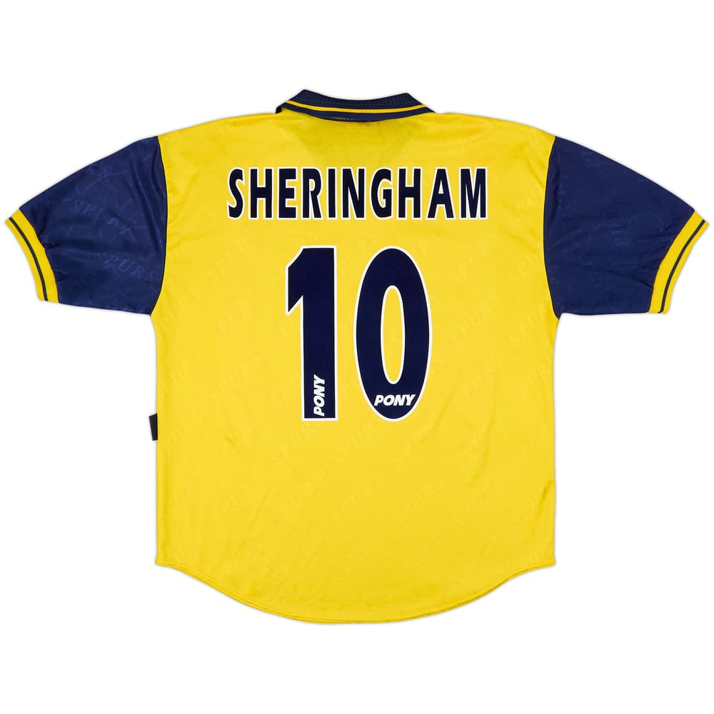 1995-97 Tottenham Third Shirt Sheringham #10 - 8/10 - (L)