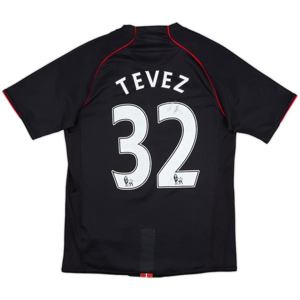 2007-08 Manchester United Away Shirt Tevez #32 - 5/10 - (XL.Boys)