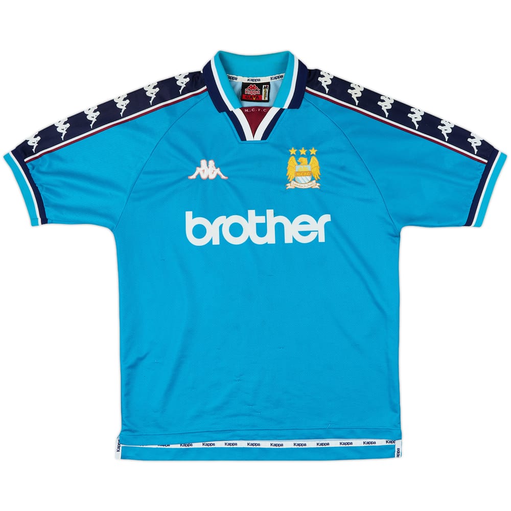 1997-99 Manchester City Home Shirt - 5/10 - (M)