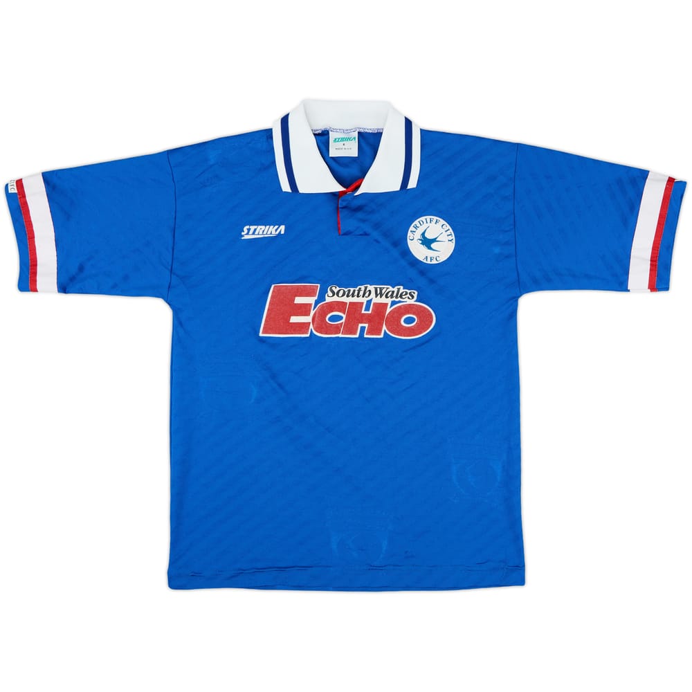 1994-95 Cardiff Home Shirt - 8/10 - (S)