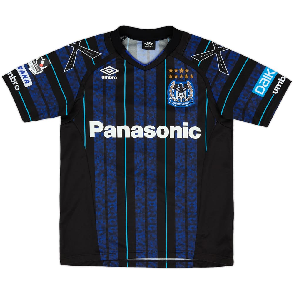 2017 Gamba Osaka 'AFC Cup' Home Shirt - 8/10 - (L.Boys)