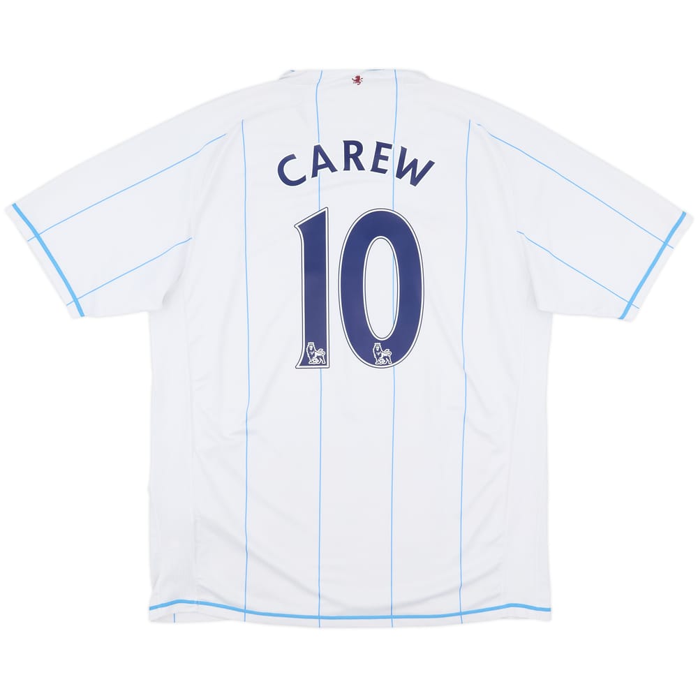 2007-08 Aston Villa Away Shirt Carew #10 - 6/10 - (XL)