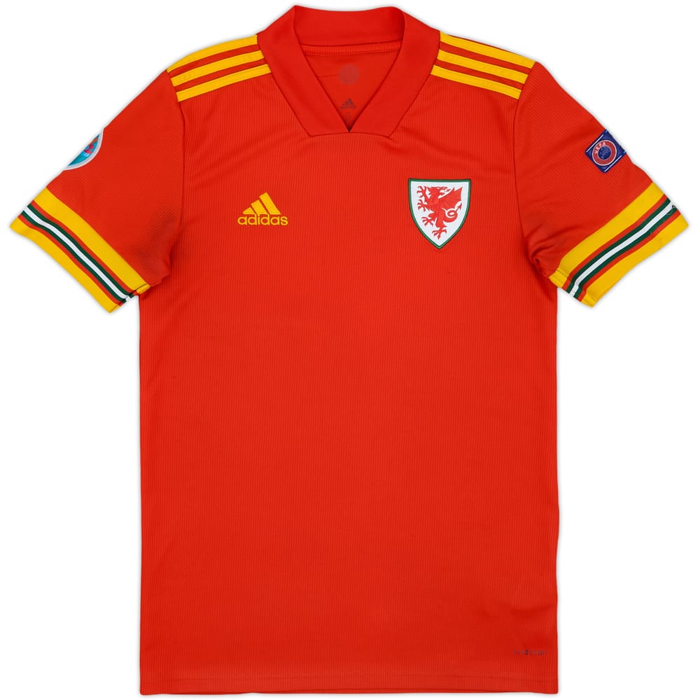 2020-21 Wales Home Shirt - 8/10 - (S)