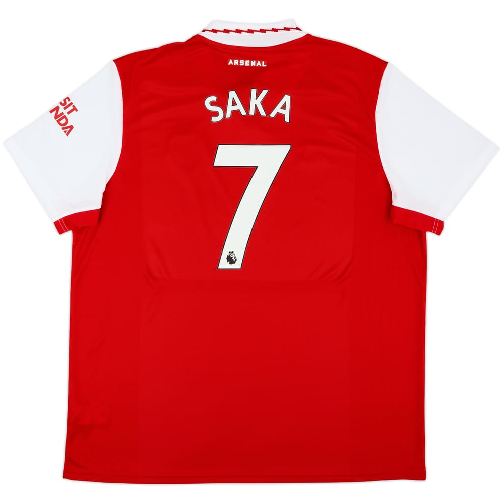 2022-23 Arsenal Home Shirt Saka #7 (XXL)