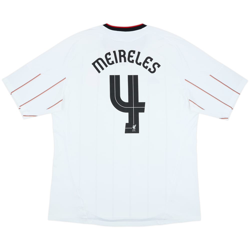 2010-11 Liverpool Away Shirt Meireles #4 - 5/10 - (XXL)