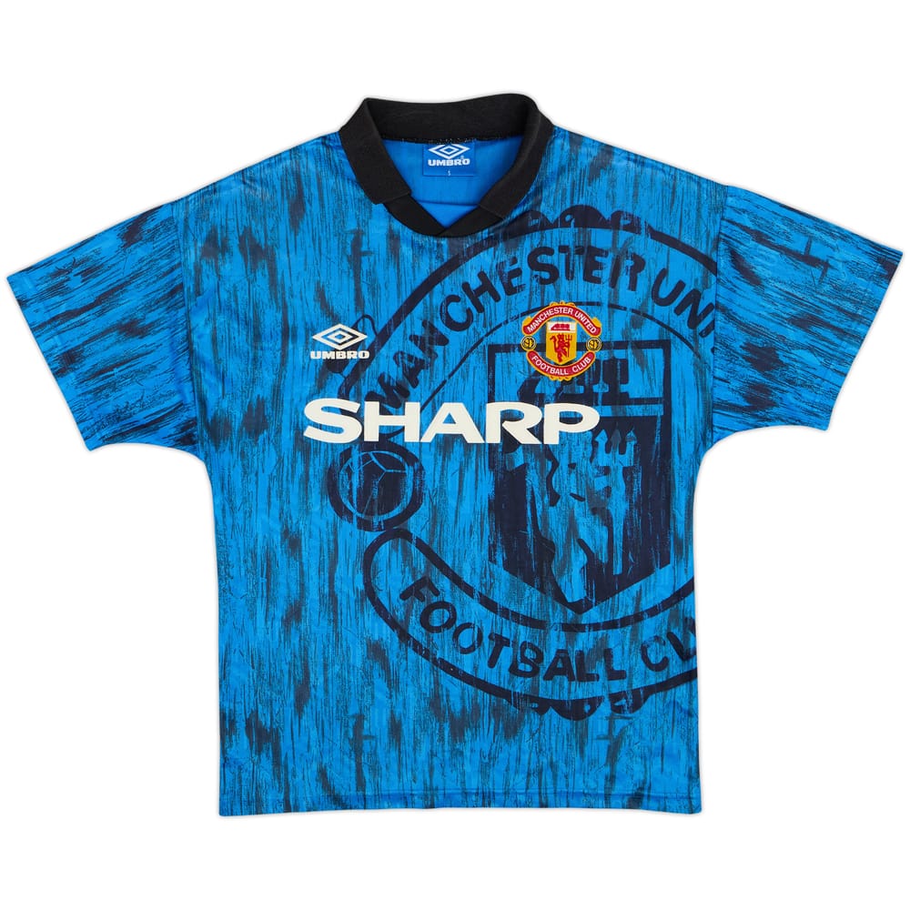 1992-93 Manchester United Away Shirt - 9/10 - (S)