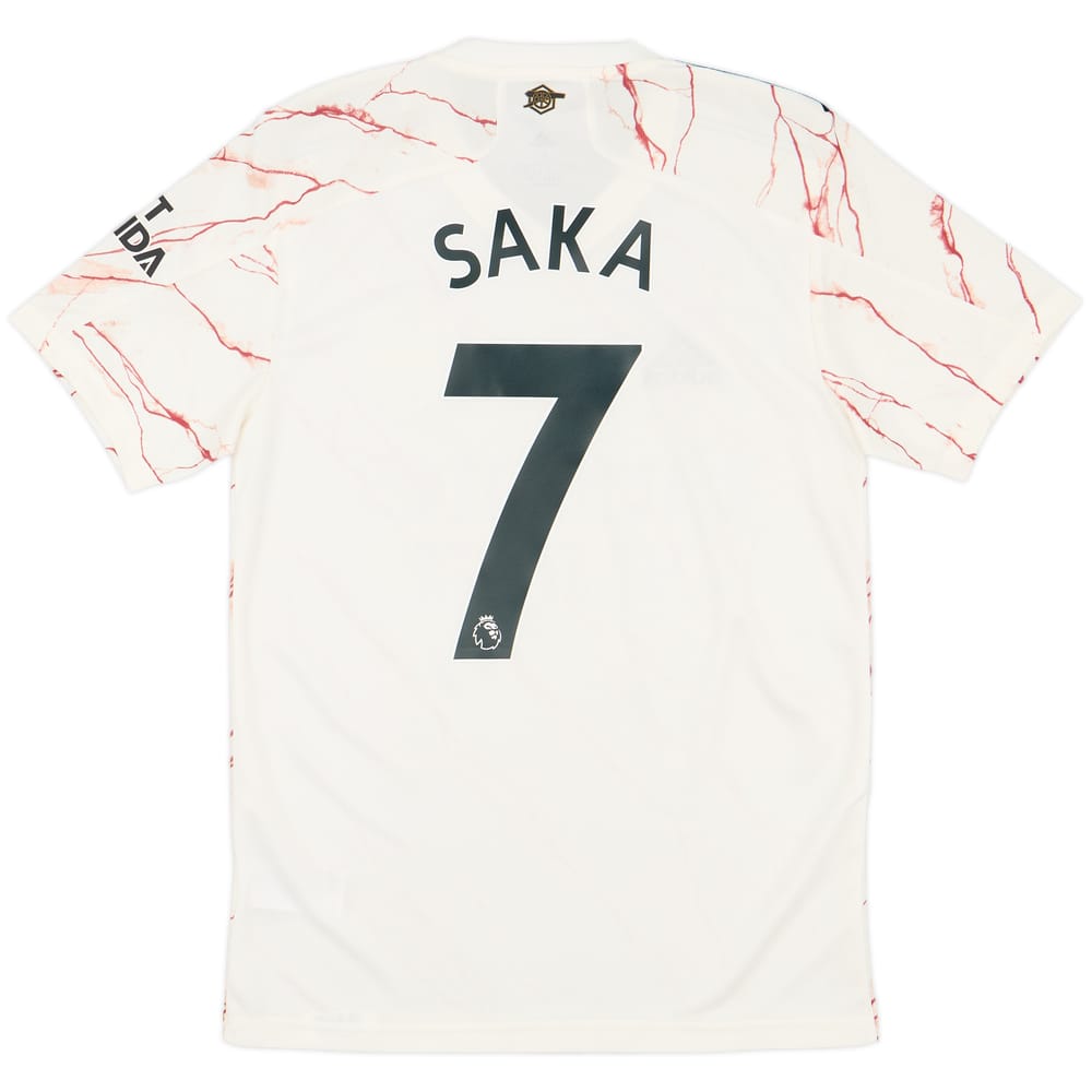 2020-21 Arsenal Away Shirt Saka #7 - 10/10 - (S)