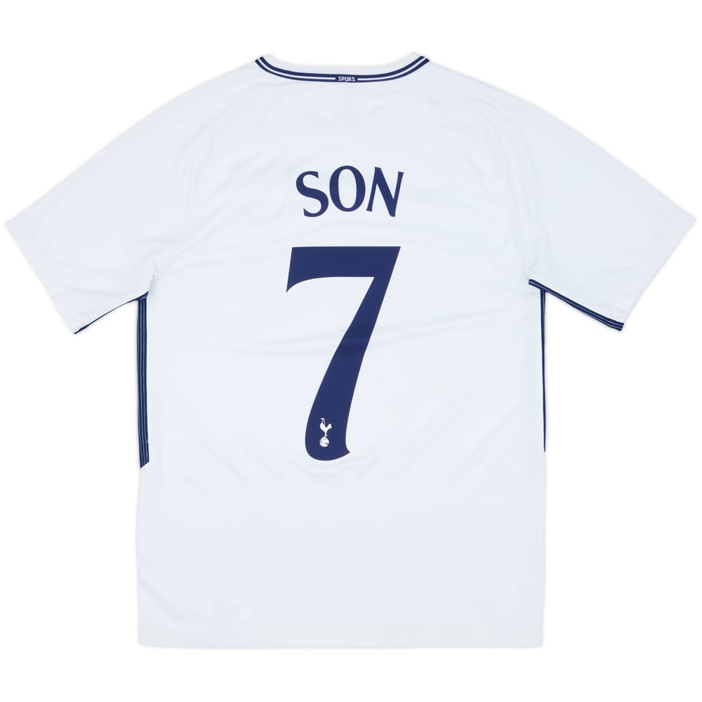 2017-18 Tottenham Home Shirt Son #7 - 7/10 - (S)