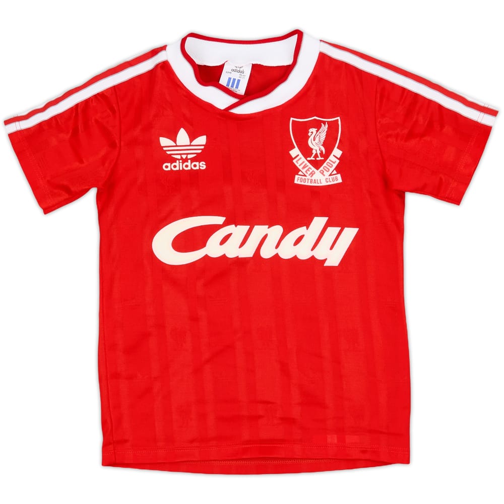 1988-89 Liverpool Home Shirt - 8/10 - (S.Boys)
