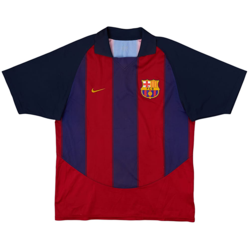 2003-04 Barcelona Basic Home Shirt - 5/10 - (M)
