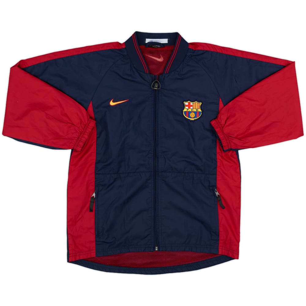 1999-00 Barcelona Nike Track Jacket - 8/10 - (M.Boys)