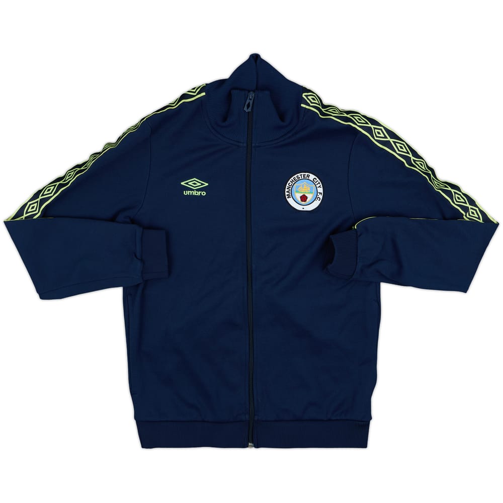 2010-11 Manchester City Umbro Diamond Series Retro Style Track Jacket - 10/10 - (M)