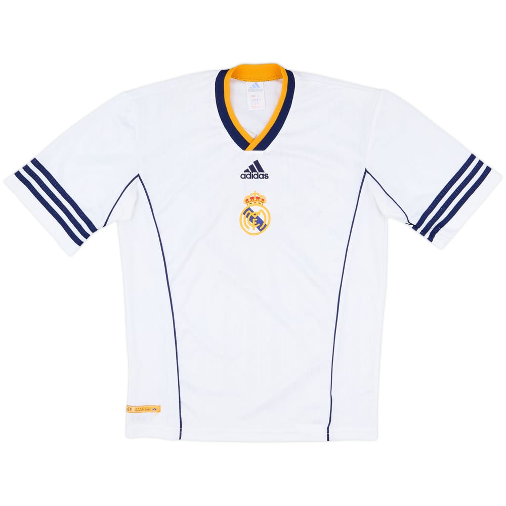 1999-00 Real Madrid adidas Training Shirt - 7/10 - (S)