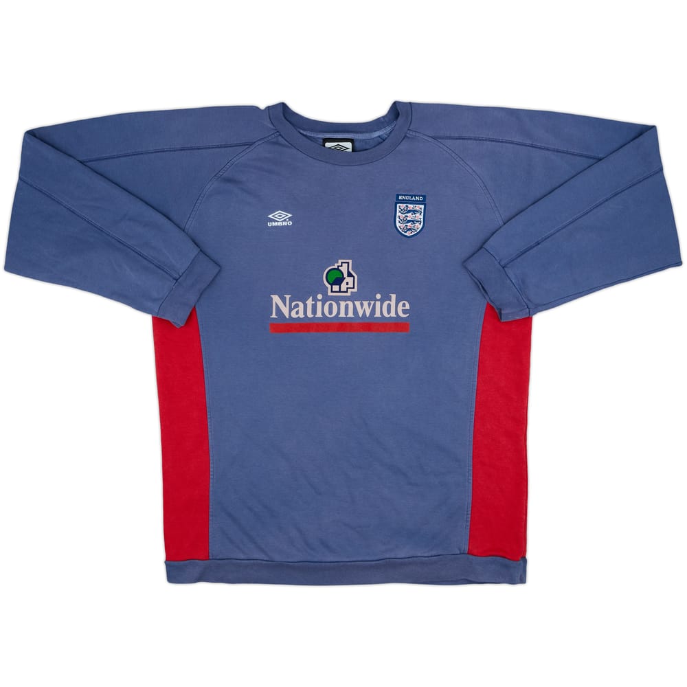1999-00 England Umbro Sweat Top - 6/10 - (XXL)