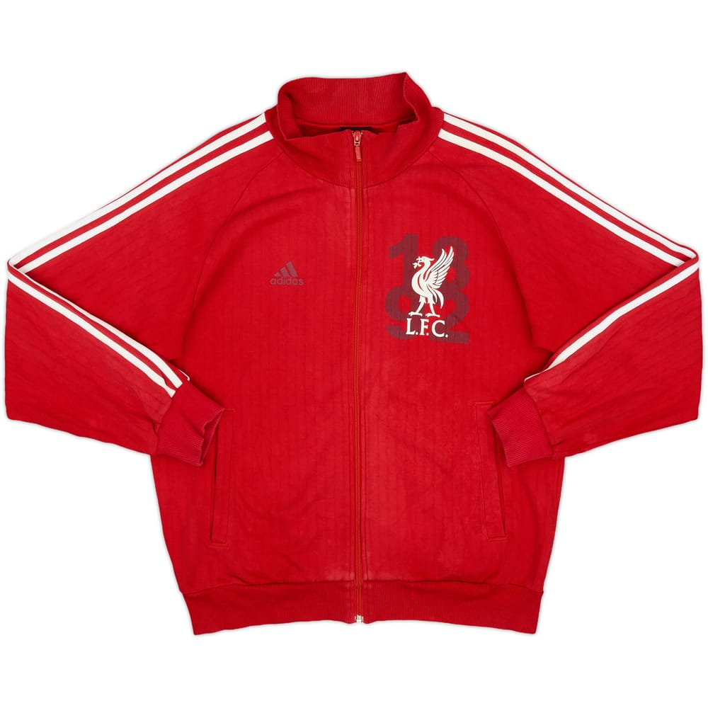 2007-08 Liverpool adidas Track Jacket - 8/10 - (M)