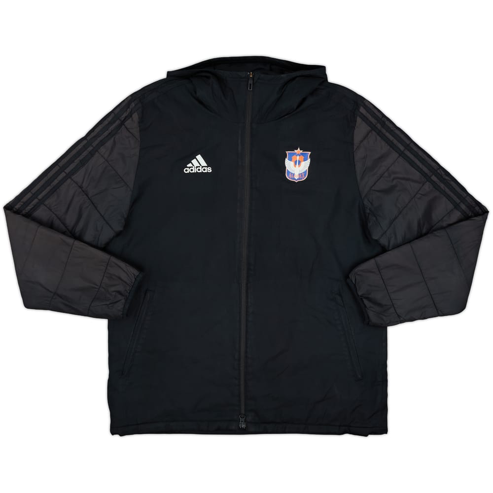 2018 Albirex Niigata adidas Bench Coat - 9/10 - (M)