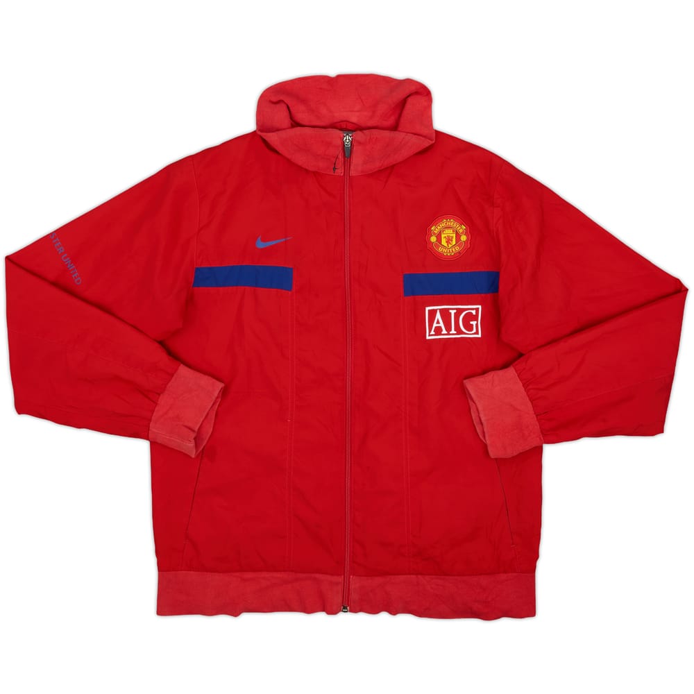 2009-10 Manchester United Nike Track Jacket - 4/10 - (XL.Boys)