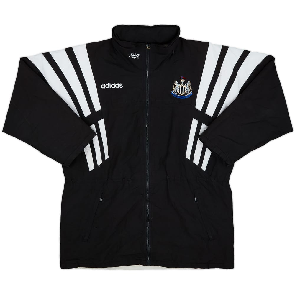 1996-97 Newcastle United adidas Bench Coat - 8/10 - (M)