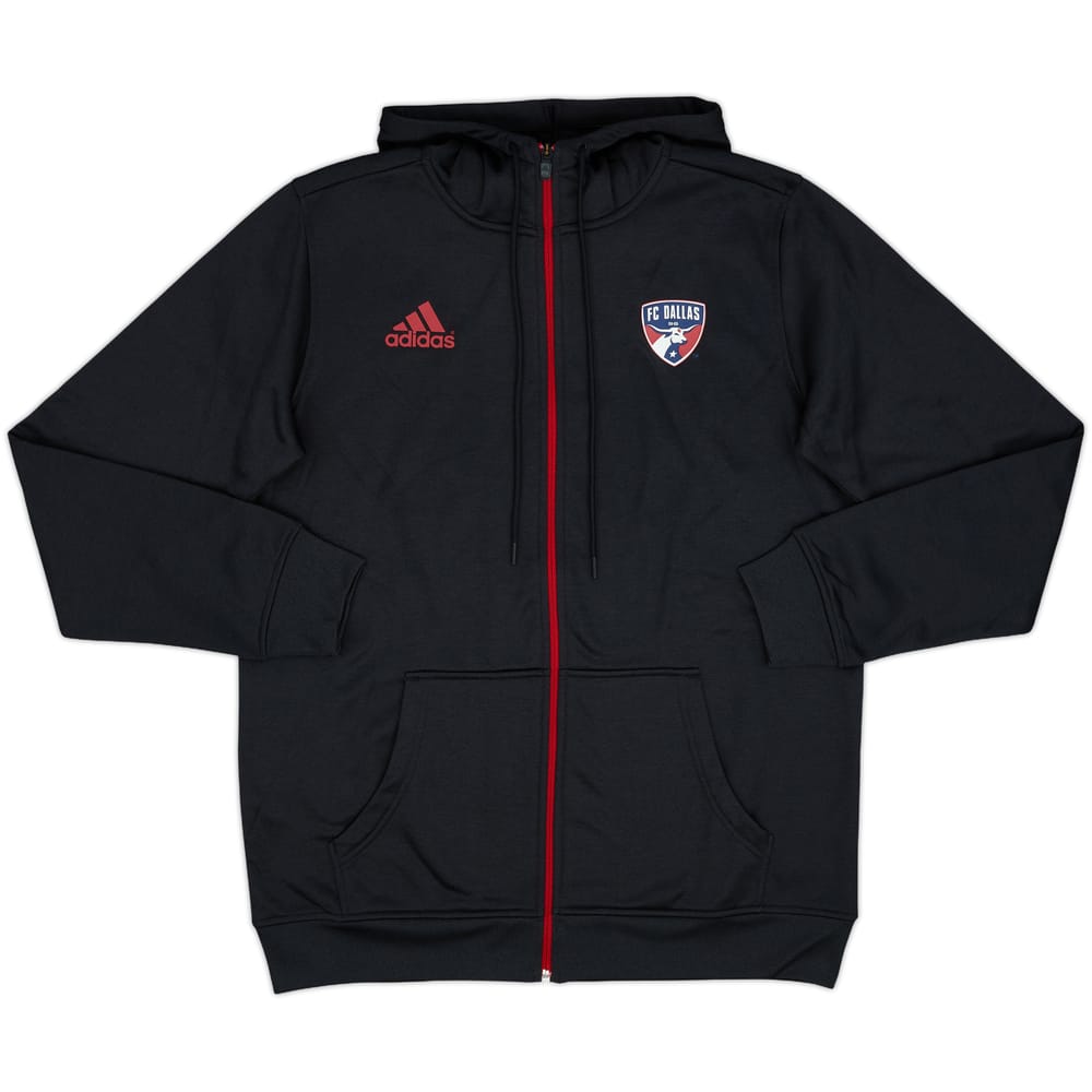 2020 FC Dallas adidas Hooded Sweat Top - 10/10 - (M)