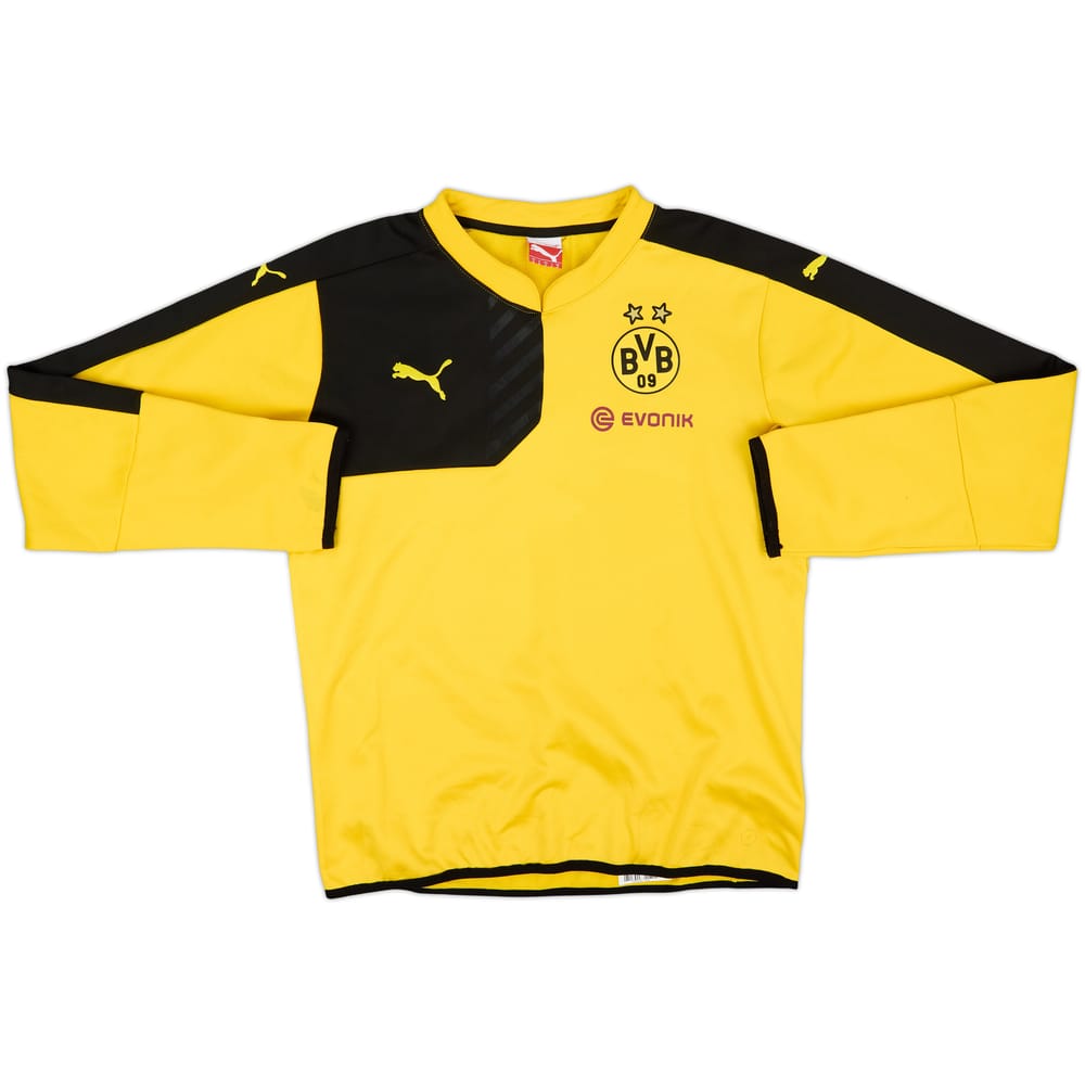 2015-16 Borussia Dortmund Puma Sweat Top - 5/10 - (S)