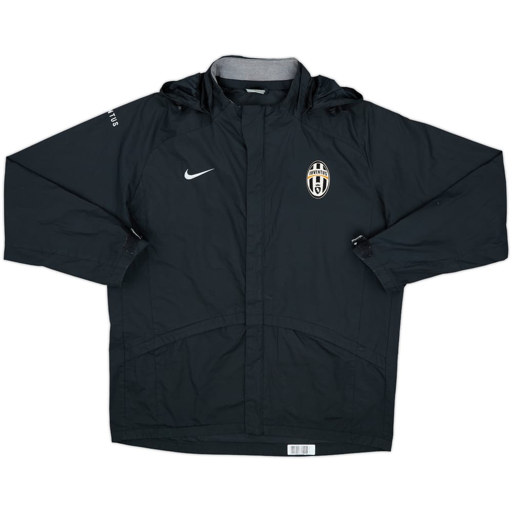 2006-07 Juventus Nike Hooded Rain Jacket - 9/10 - (M)