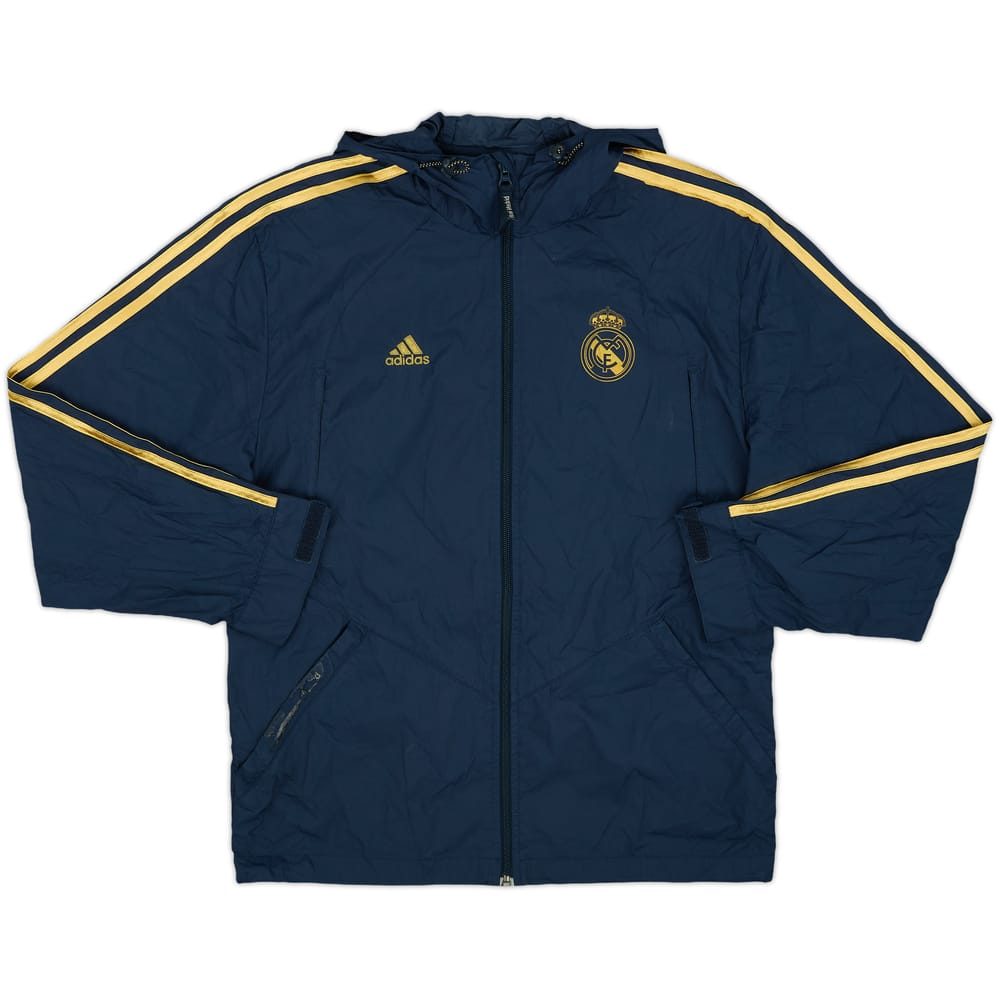 2009-10 Real Madrid adidas Hooded Rain Jacket - 7/10 - (M)