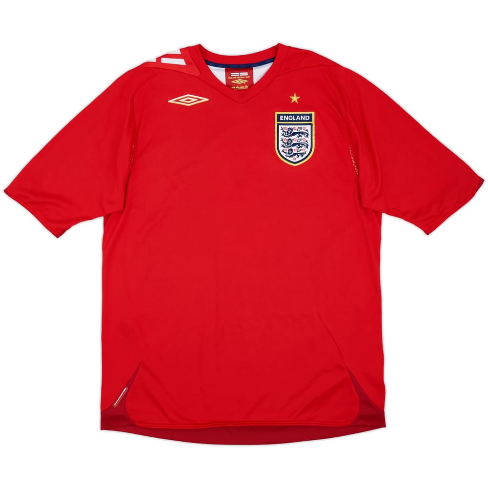 2006-08 England Away Shirt #9 - 10/10 - (L)