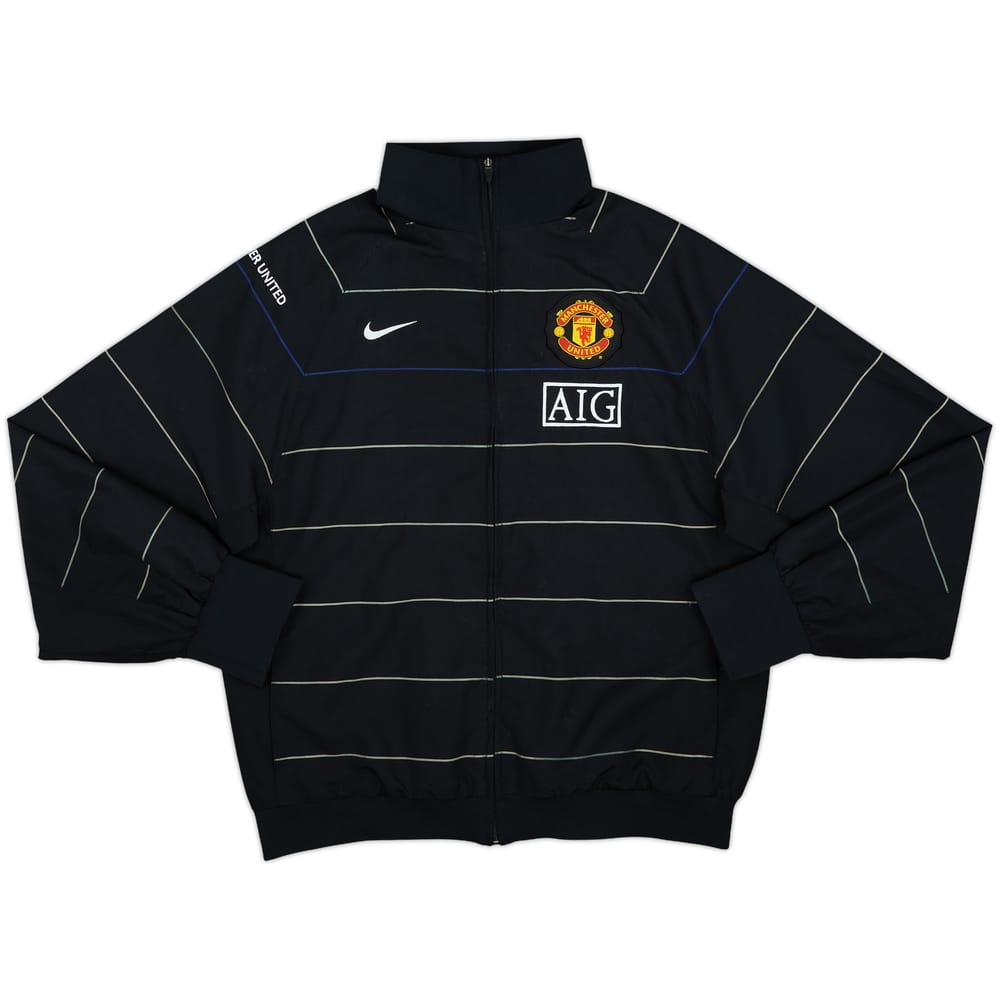 2008-09 Manchester United Nike Track Jacket - 8/10 - (M)