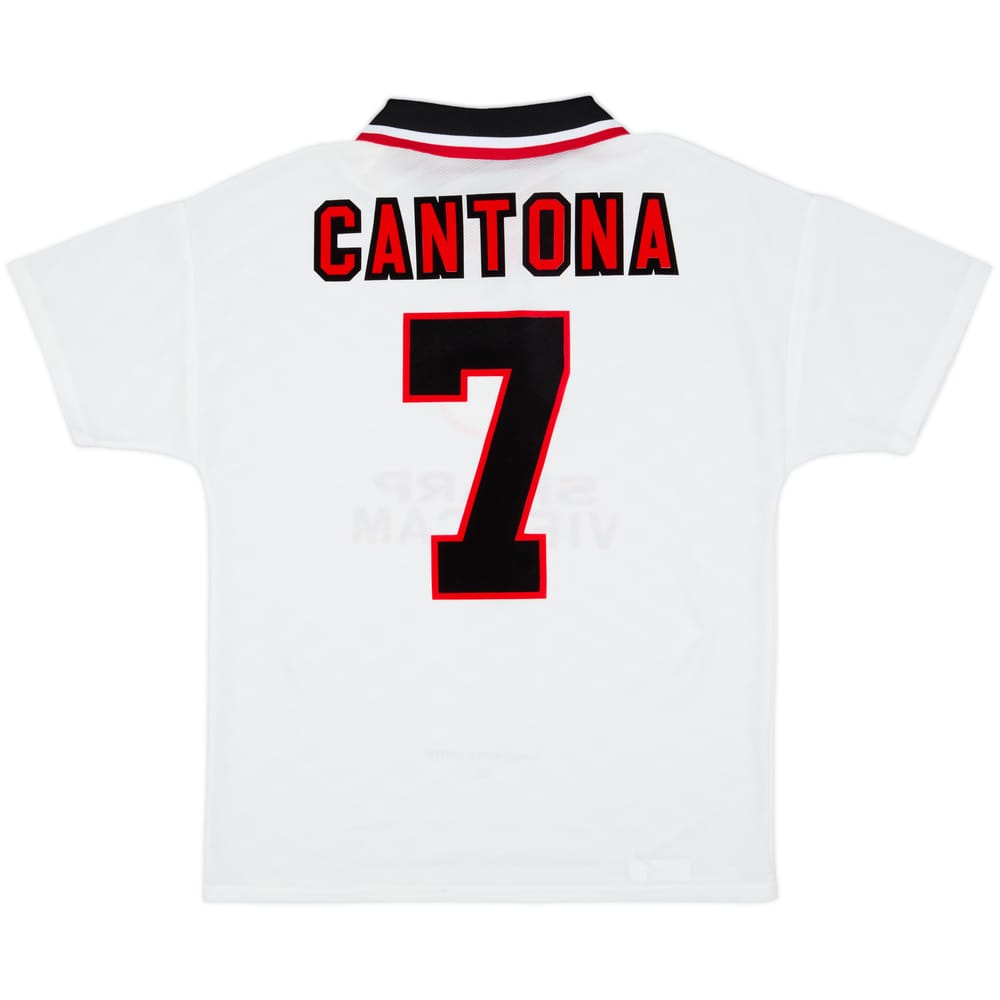 1996-97 Manchester United Away Shirt Cantona #7 - 8/10 - (M)