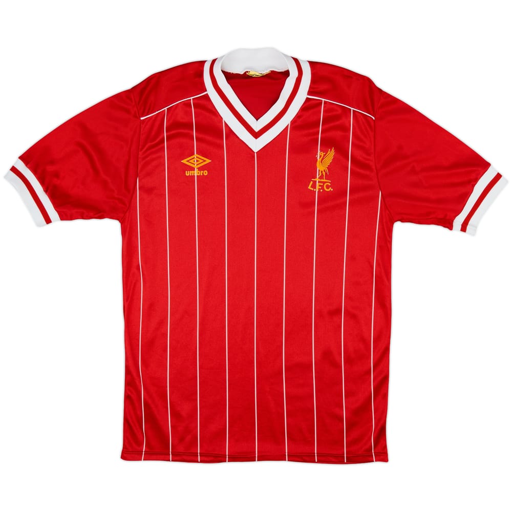 1982-85 Liverpool Home Shirt - 10/10 - (M)