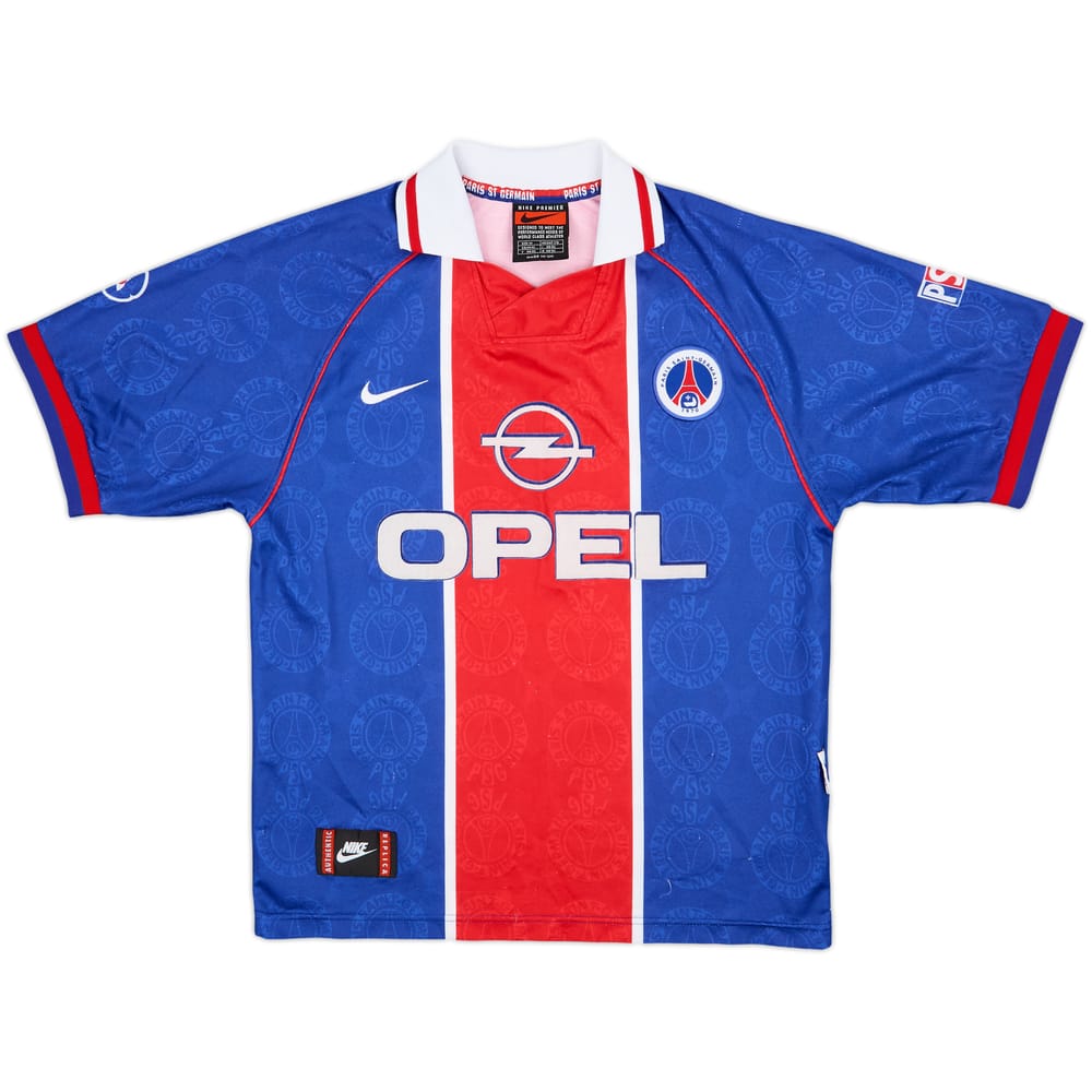 1996-97 Paris Saint-Germain Home Shirt - 8/10 - (M)