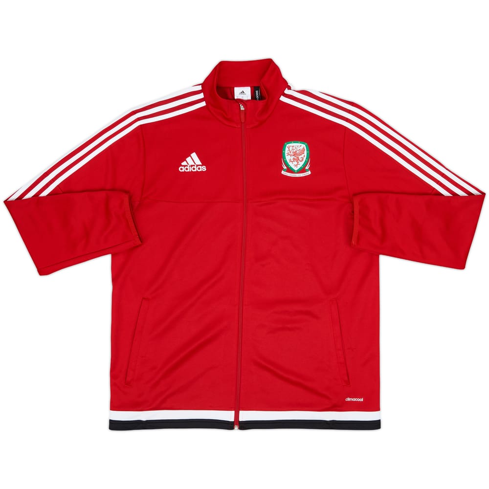 2015-16 Wales adidas Track Jacket - 8/10 - (L)
