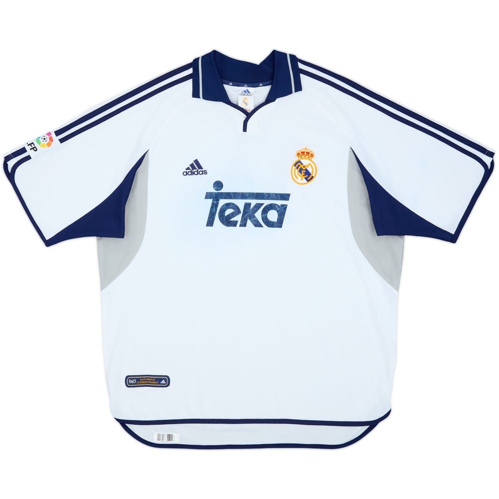 2000-01 Real Madrid Home Shirt - 5/10 - (XL)