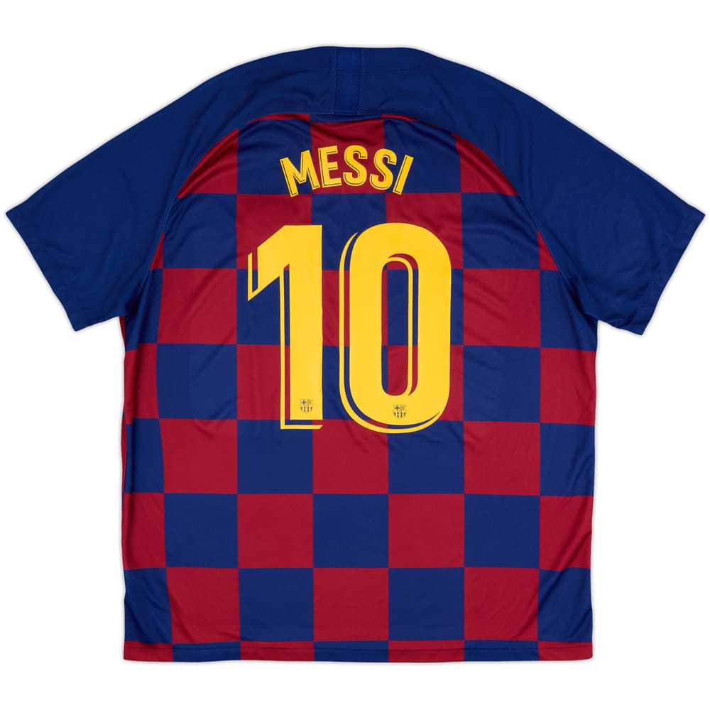 2019-20 Barcelona Home Shirt Messi #10 - 8/10 - (XXL)