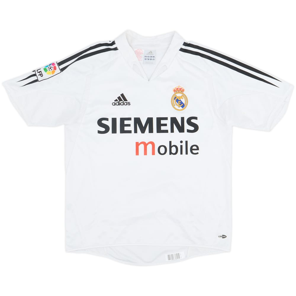 2004-05 Real Madrid Home Shirt - 6/10 - (L.Boys)