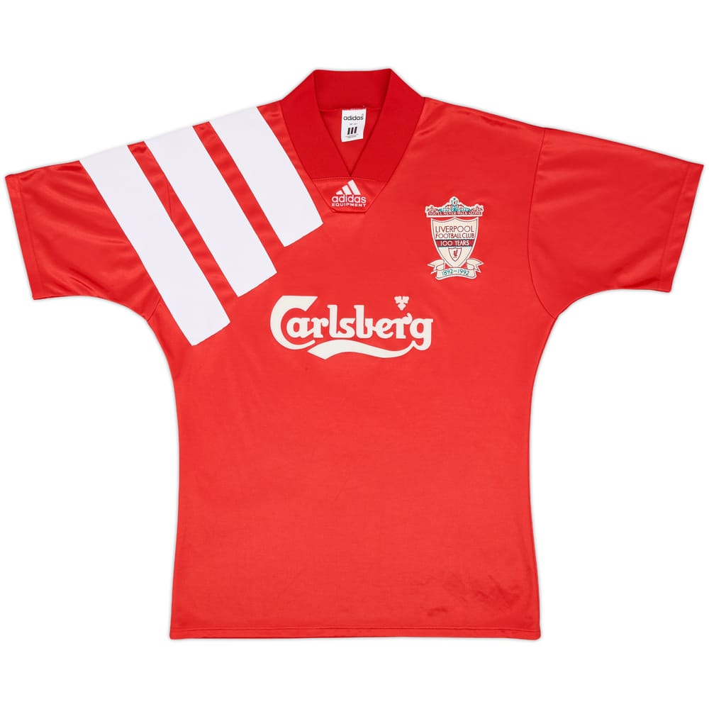 1992-93 Liverpool Centenary Home Shirt - 6/10 - (M)