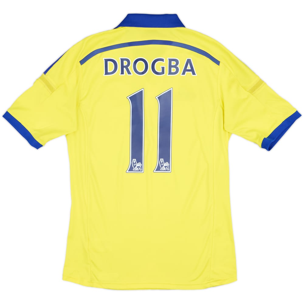 2014-15 Chelsea Away Shirt Drogba #11 - 8/10 - (S)