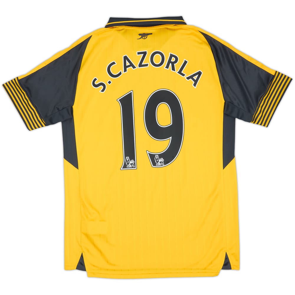 Camiseta de visitante del Arsenal 2016-17 S.Cazorla #19 - 9/10 - (M)