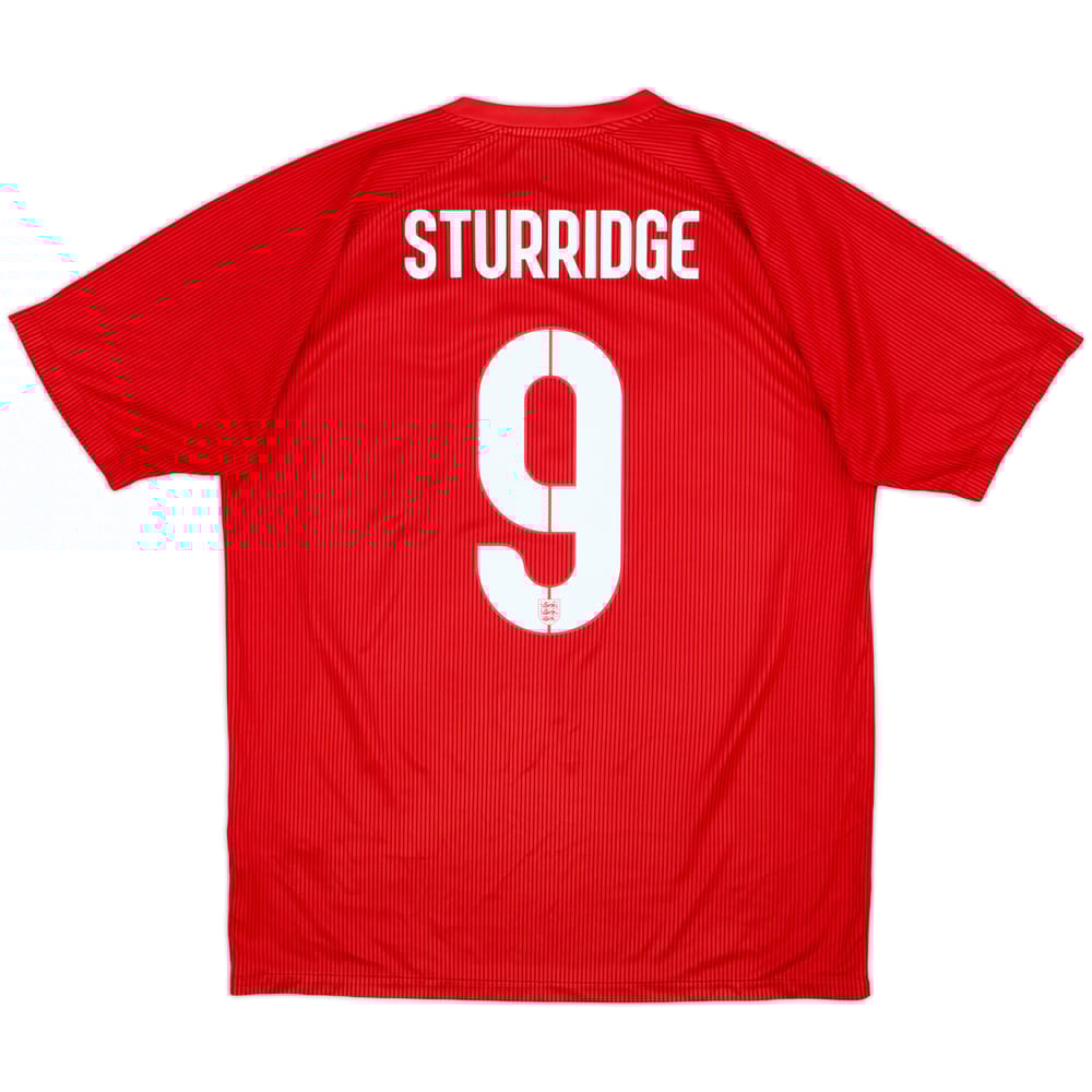 2014-15 England Away Shirt Sturridge #9 - 6/10 - (L)