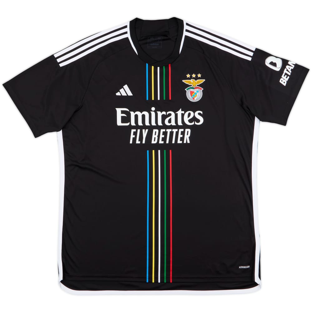 2023-24 Benfica Away Shirt - 10/10 - (XXL)