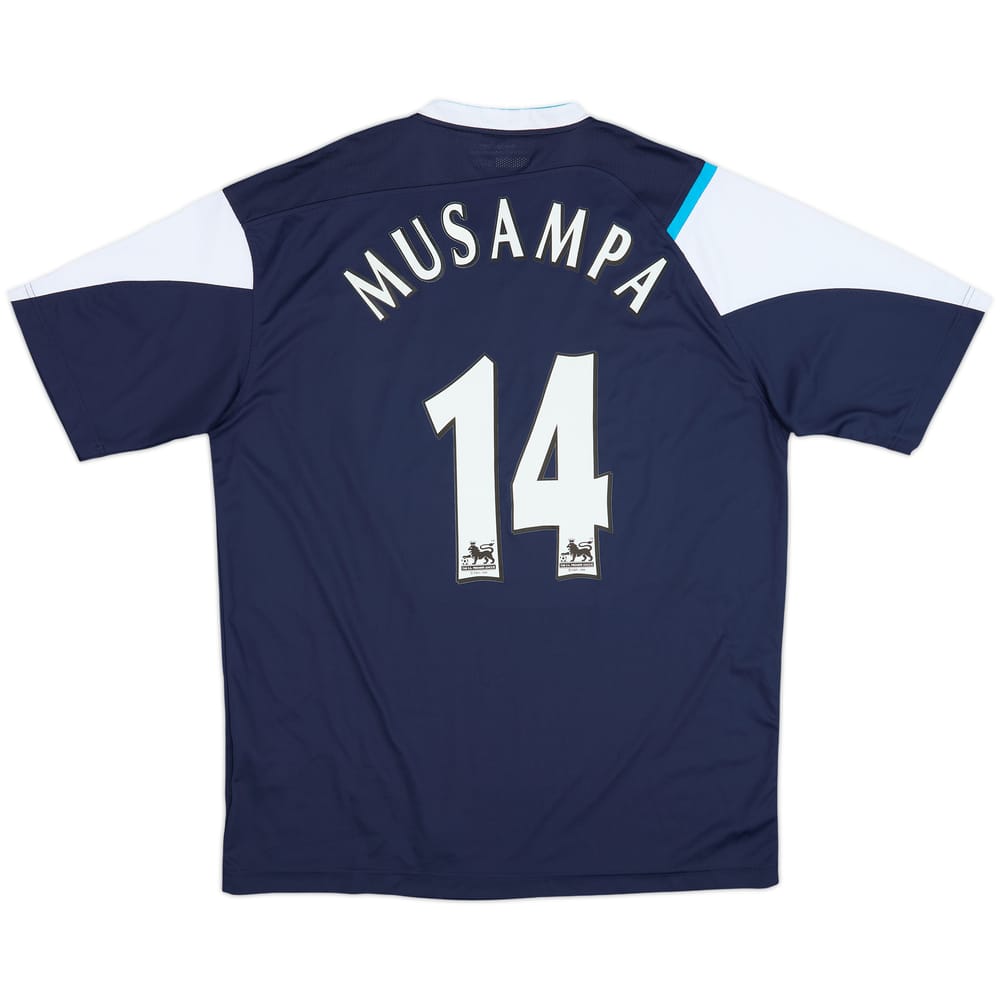 Camiseta de visitante del Manchester City 2005-06 Musampa #14 - 6/10 - (L)