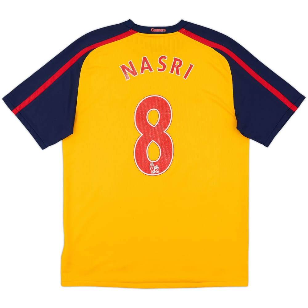 2008-09 Arsenal Away Shirt Nasri #8 - 5/10 - (M)