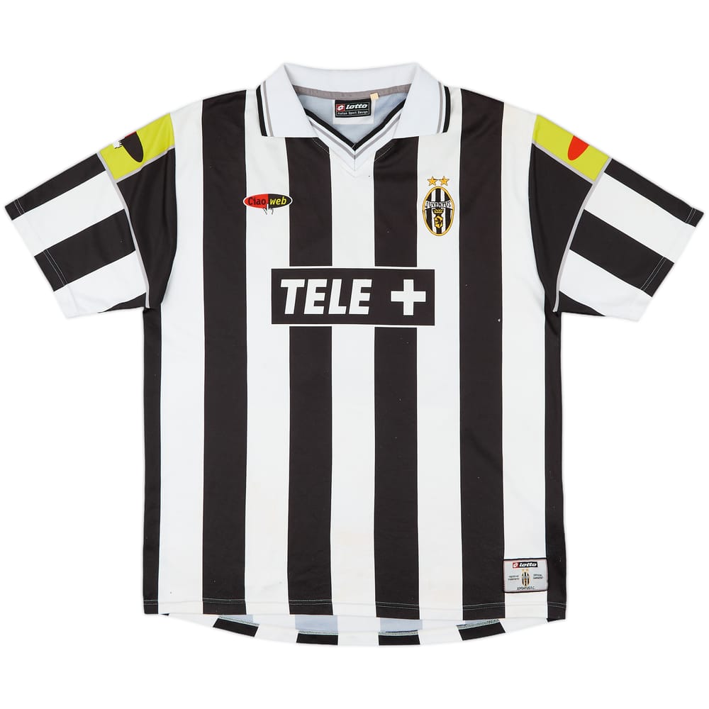 2000-01 Juventus CiaoWeb Home Shirt Tacchinardi #20 - 5/10 - (XL)