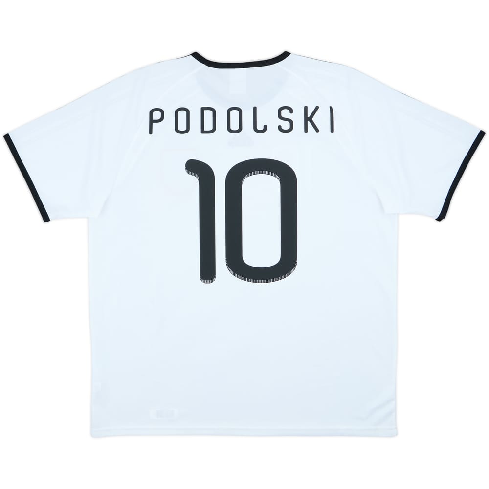 2010-11 Allemagne Maillot domicile basique Podolski #10