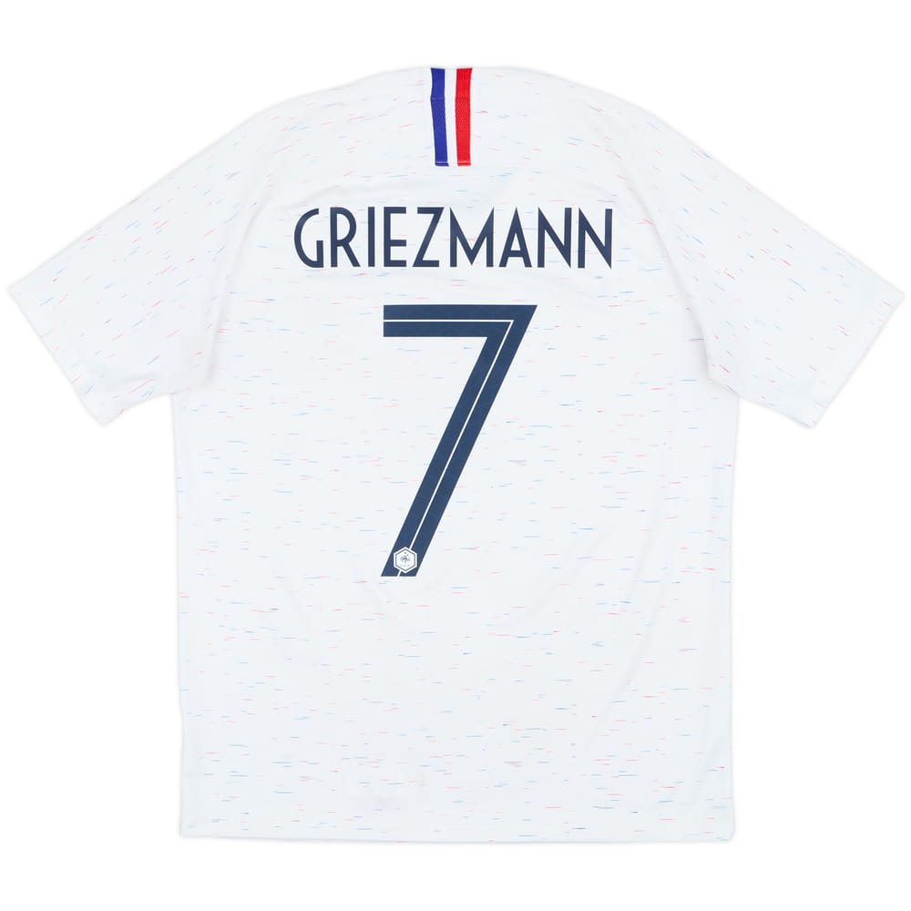 2018 France Away Shirt Griezmann #7 - 8/10 - (M)