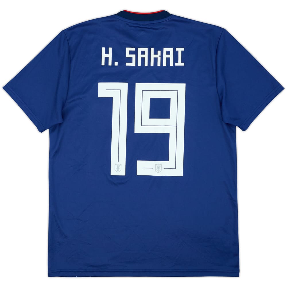 2018-19 Japan Home Shirt H. Sakai #19 - 8/10 - (M)