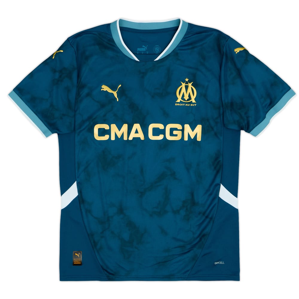 2024-25 Olympique Marseille Away Shirt - 10/10 - (M)