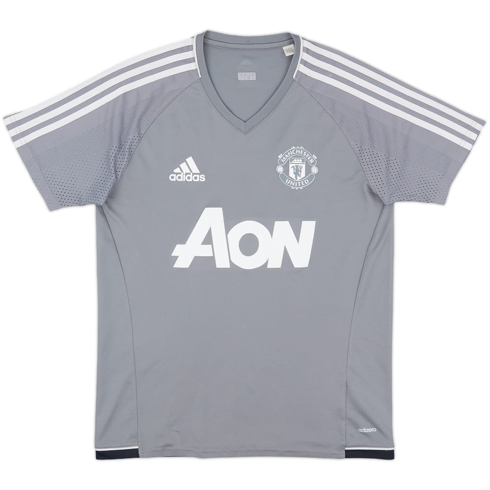 2017-18 Manchester United adizero Training Shirt - 6/10 - (M)
